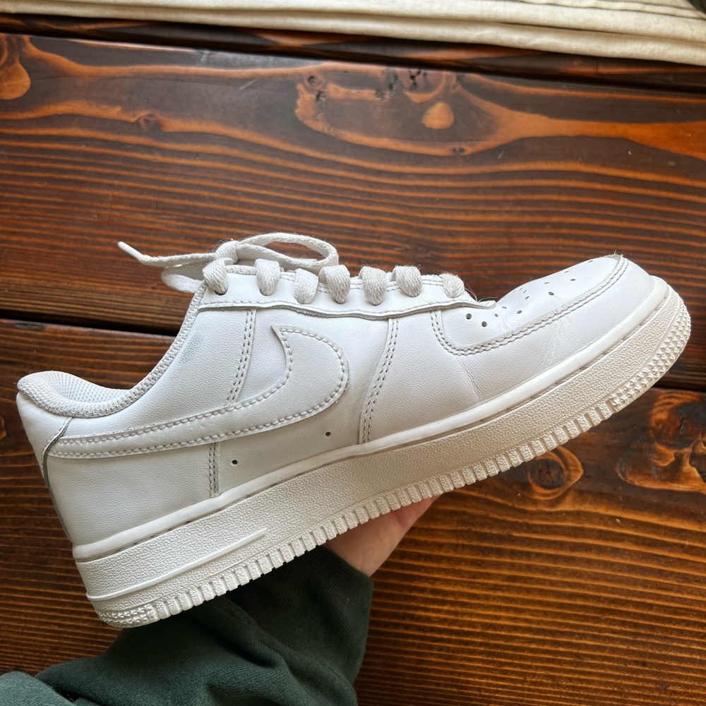 Women’s Nike Air Force 1 Sneakers - Size 6.5, All White/Triple White